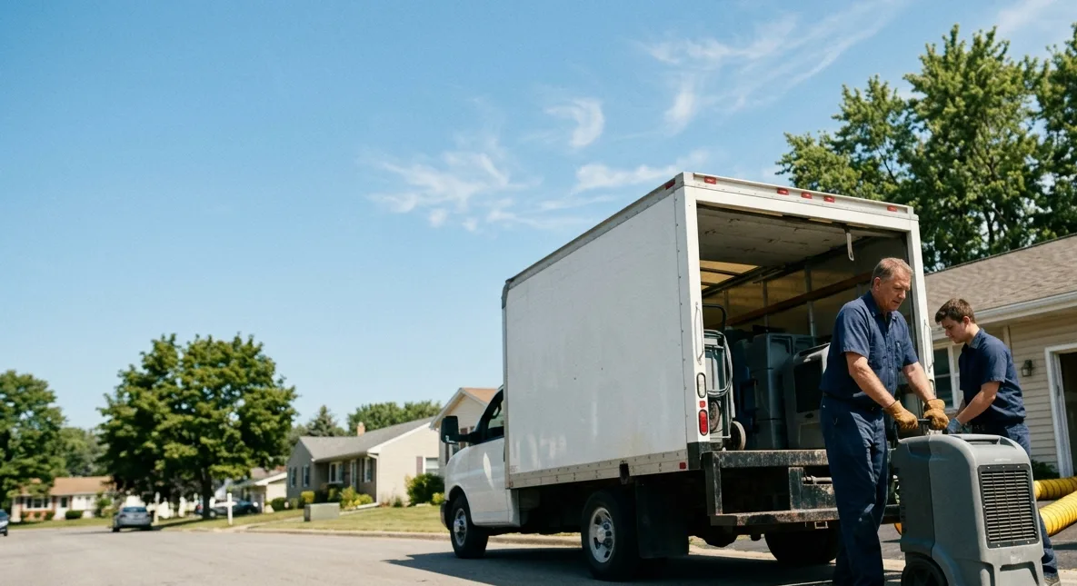 Water Damage Cleanup in Wheatfield, IN near me